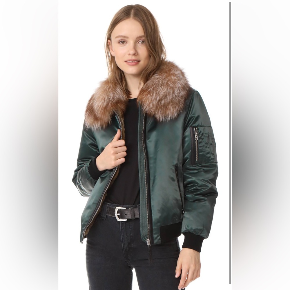 Mackage fur trim bomber